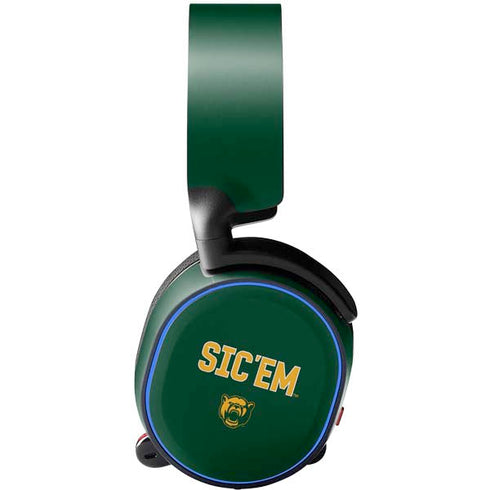 Baylor University Sic Em Green SteelSeries Arctis 3 Skin